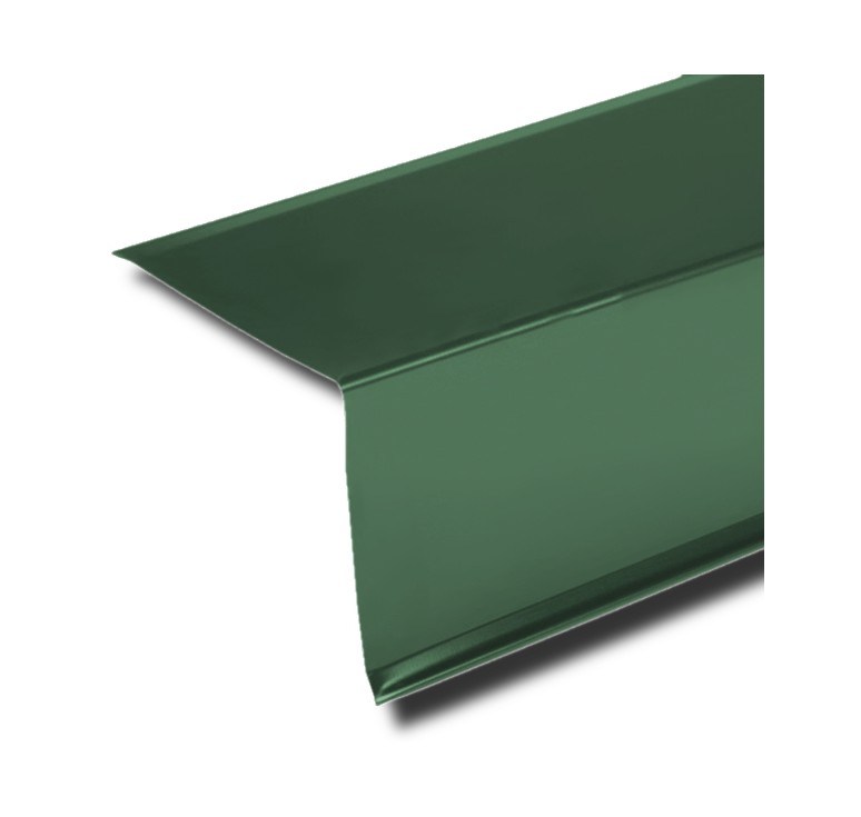 Планка торцевая 135х145х2000 (ПЭ-6005-0.45) Зеленый мох